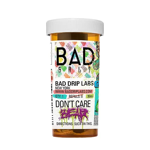 Don’t Care (Don’t Care Bear) by Bad Drip Salt 30ml - Image 2