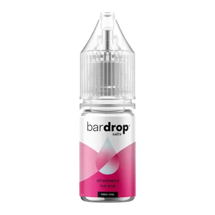Strawberry Ice Pop By Bar Drop Salts 10ml - Nicotine Strength#20mg (Salt)>5mg (Salt)>10mg (Salt) (0A377F)