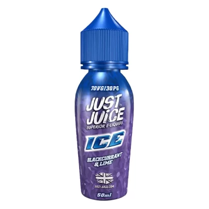 Blackcurrant and Lime By Just Juice ICE 50ml Shortfill
