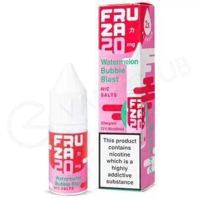 Watermelon Bubble Blast Nic Salt E-Liquid by Fruza - Ecigpremium