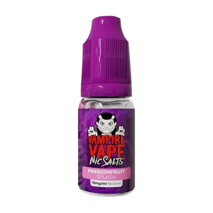 Passionfruit Splash Nic Salt by Vampire Vape - 10mg - Vape Product (C14DC6)
