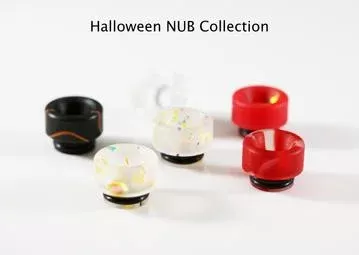 Double Helix Designs – Halloween Collection Tips - Tip#Macaron Halloween Collection>Nub (810) Halloween Collection>Chop Top (810) Halloween Collection>Jinx (810 friction-fit)Bat Tip Crazy>Gr