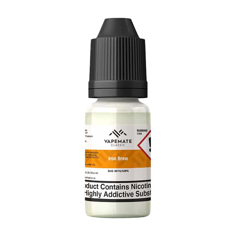 Vapemate Classic Iron Brew 10ml - 0mg (Discontinued) - Ecigwizard