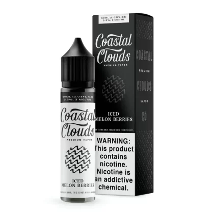 Coastal Clouds Vape Juice | Iced Melon Berries - Nicotine#0mg>3mg>6mg