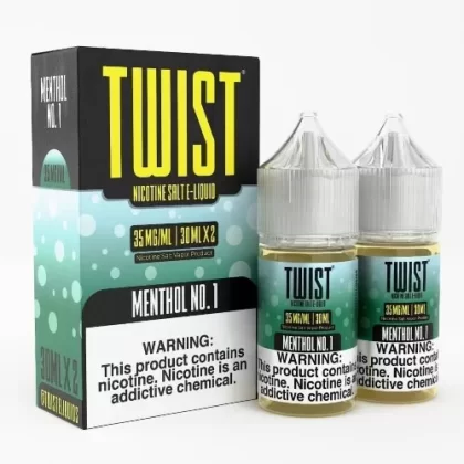 Twist E-Liquid Salts – Menthol No. 1 2x30ml - Vape Product, Vape Product (CB5C89)