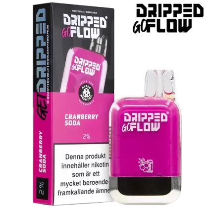 Dripped GoFlow Cranberry Soda 20mg