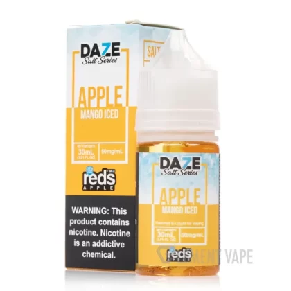 ICED MANGO – Red’s Apple E-Juice – 7 Daze SALT – 30mL