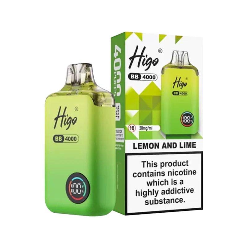 Higo BB 4000 Vape Kit - Pineapple Ice - Ecigwizard - Image 2