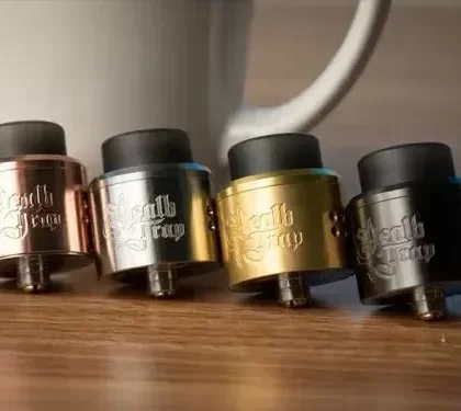Deathwish Modz Deathtrap 2 RDA - colour#Stainless Steel>Gunmetal>Brass>Copper (720332)