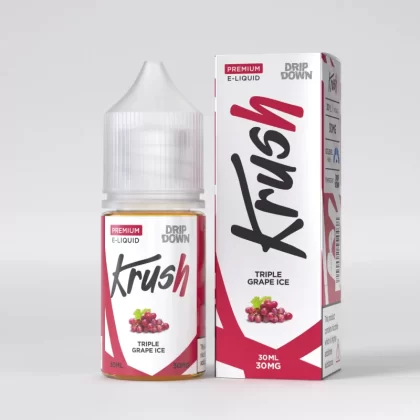 Drip Down Krush – Triple Grape Ice 30ml (30/50 Mg) - Vape Product, Vape Product