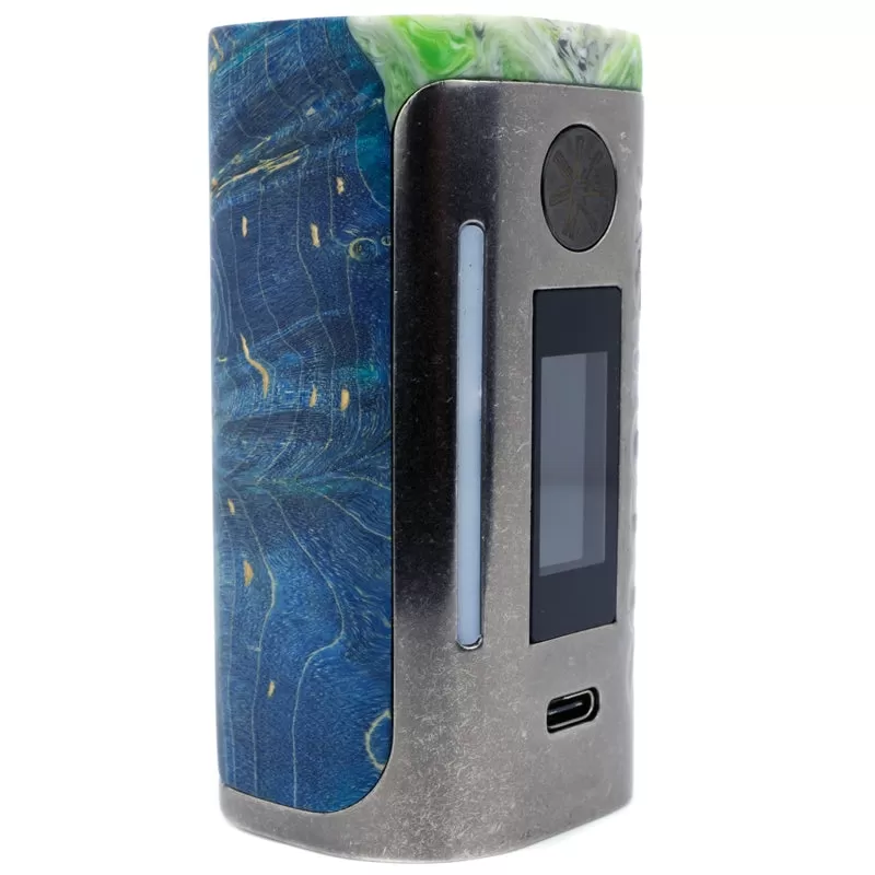 asMODus Lustro Kodama Box Mod 200W - Green red bronze - Image 2