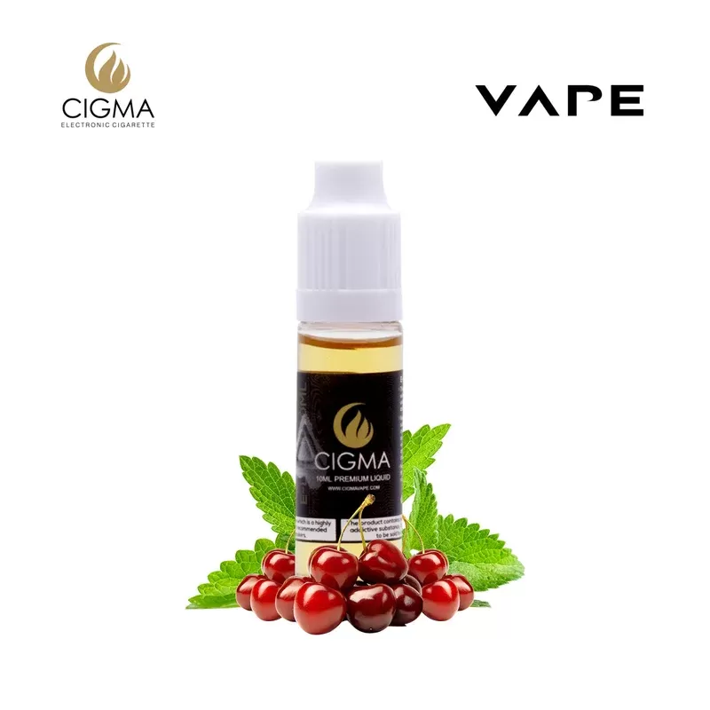 Cigma e-Liquid – Cherry Menthol 3mg 10ml Bottle | Cigee
