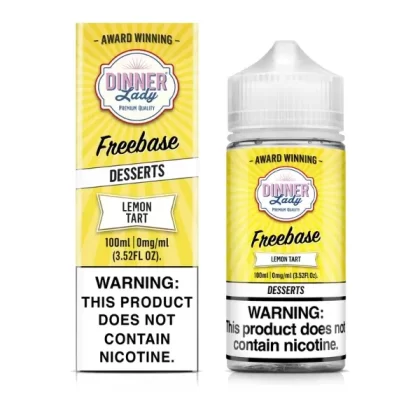 Dinner Lady E-liquid_100ml_Lemon Tart_