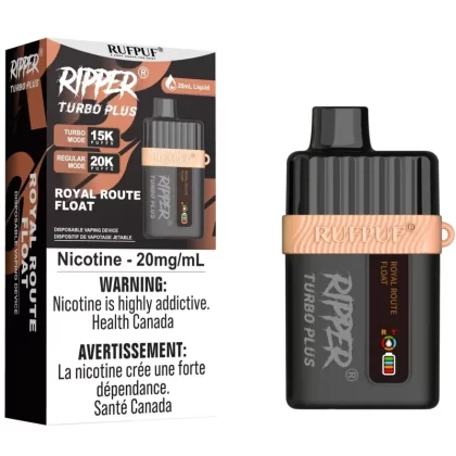 RIPPER TURBO PLUS Disposable Vape – Royal Route Float