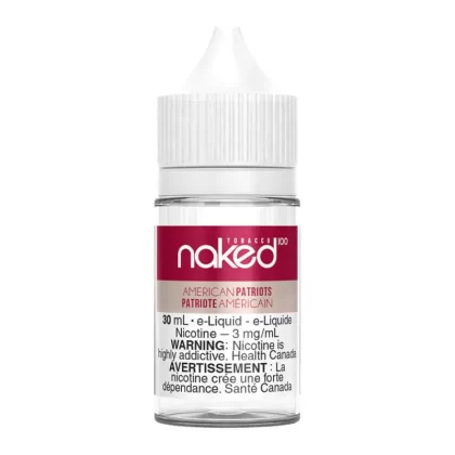 Naked100 Freebase E-Liquid - American Tobacco 30ml