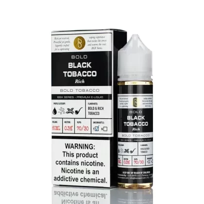 BSX Vapor E-Liquid - Black Tobacco - 60ml - 6mg