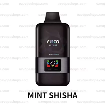 Fisco Max Bar 12000 Puffs – Mint Shisha - Ozvapeone (BE6D16)