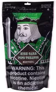 High Card Menthol Pipe Tobacco - Product#Menthol~Packaging#5oz Bag>12oz Bag