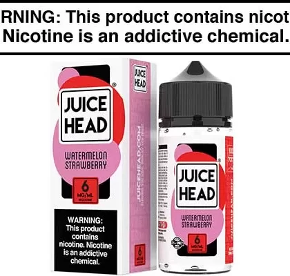 WATERMELON STRAWBERRY BY JUICE HEAD 100ML - Vapejuice