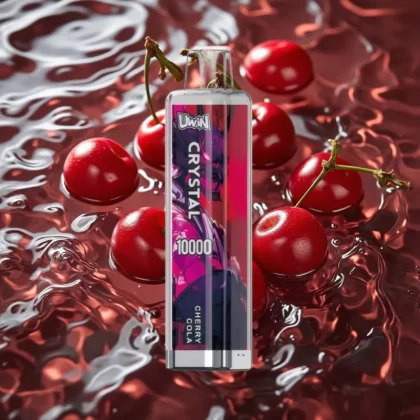 UWIN Crystal 10000 Puffs Disposable Vape Cherry Cola – 18ml, 650mAh, Type-C, RGB Lights - Bangvapeaustralia