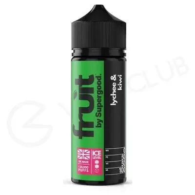 Lychee & Kiwi Shortfill E-Liquid by Supergood Fruit 100ml