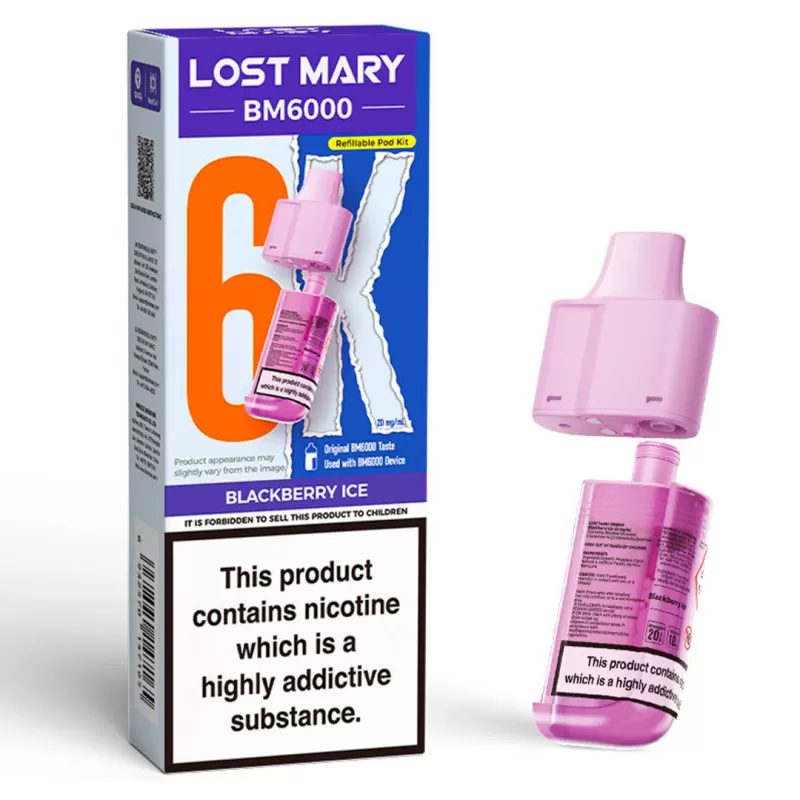 Lost Mary BM6000 Prefilled POD 10mg - Mango - Image 2