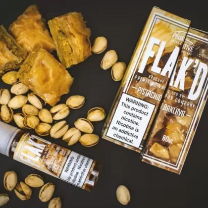 FLAK’D E-LIQUID BY PRIMITIVE VAPOR (100ML)