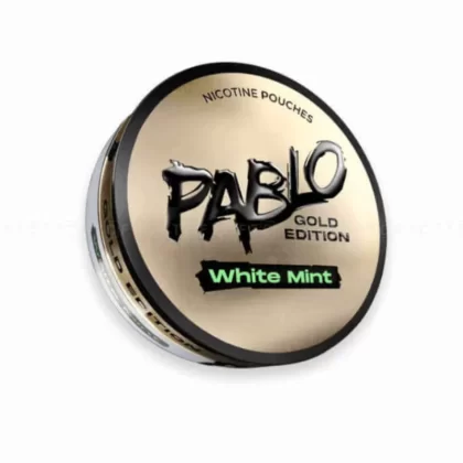 Woreczki nikotynowe PABLO Gold 20mg – White Mint Snus AKCYZA