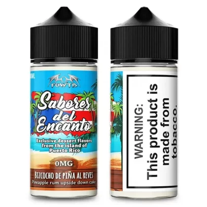 Sabores del Encanto – Bizcocho de piña al reves 100ml