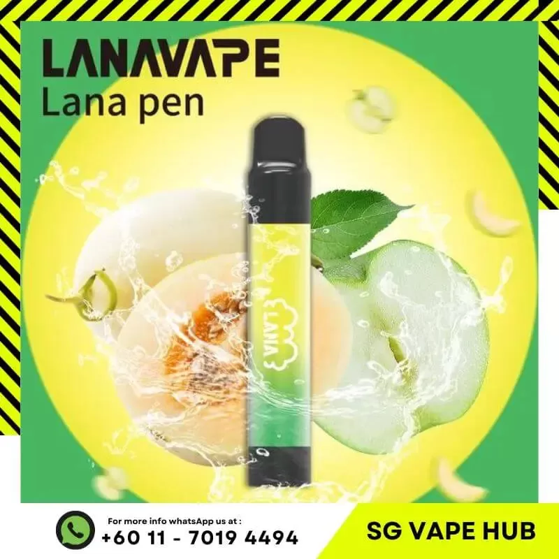 LANA PEN 2000 Puffs - Mineral Water - Image 3