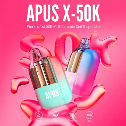 APUS X-50K Disposable Device - 50,000 Puffs - Strawberry Cupcake