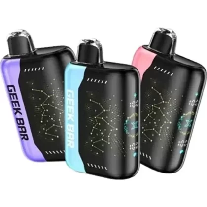 Geek Bar Pulse X Vape - Single Pack; ATL Mint, Banana Taffy freeze; Vape Product
