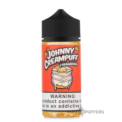 Johnny Creampuff – Strawberry 100mL - Vape Product, Vape Product