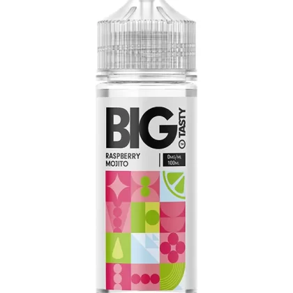 Big Tasty Juiced Raspberry Mojito E Liquid 120ml - 3mg