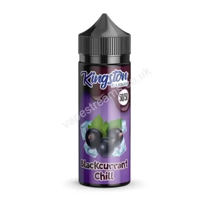 Blackcurrant Chill E-Liquid Shortfill by Kingston 50/50 - Vapestreams Co