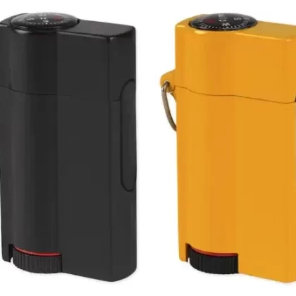 Vertigo Adventurer Single Torch Lighter w/ Compass