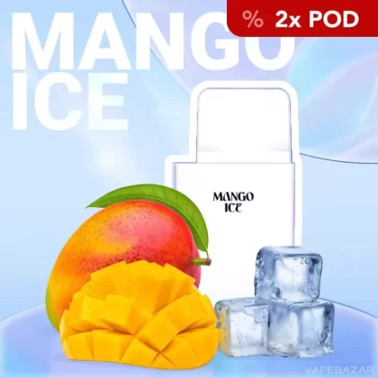 La Fume Cuatro – Mango Ice – Prefilled Liquid Pod – 2er Pack - 2-isopropyl-N,2,3 -trimethylbutyramide / Propylenglykol / Glycerin / Nikotin-Benzoat / La Fume / 20mg/ml
