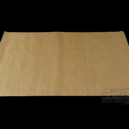 Silicone Coated Parchment Paper | 24in x 16in – Natural Brown – 100 Count