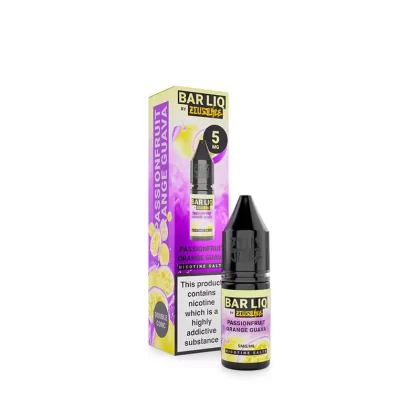Zeus Juice Bar Liq Passionfruit Orange Guava Nic Salt E-Liquid 10ml - 5mg