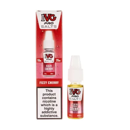 Fizzy Cherry Nic Salt E-Liquid by IVG Pro Salts - 20mg