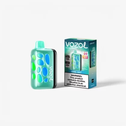 VOZOL RAVE Blue Razz Ice 40K Beat-Sensing LED Rechargeable