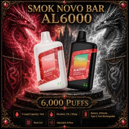 Smok Novo Bar AL6000 - Bapaya - Vapeciga