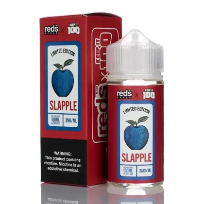 7 Daze Reds Apple x Keep It 100 - Slapple - 100ml - 6mg