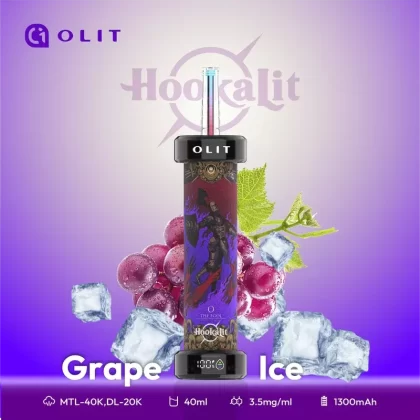 Grape Ice – Olit 40K Hookah - Vape Store