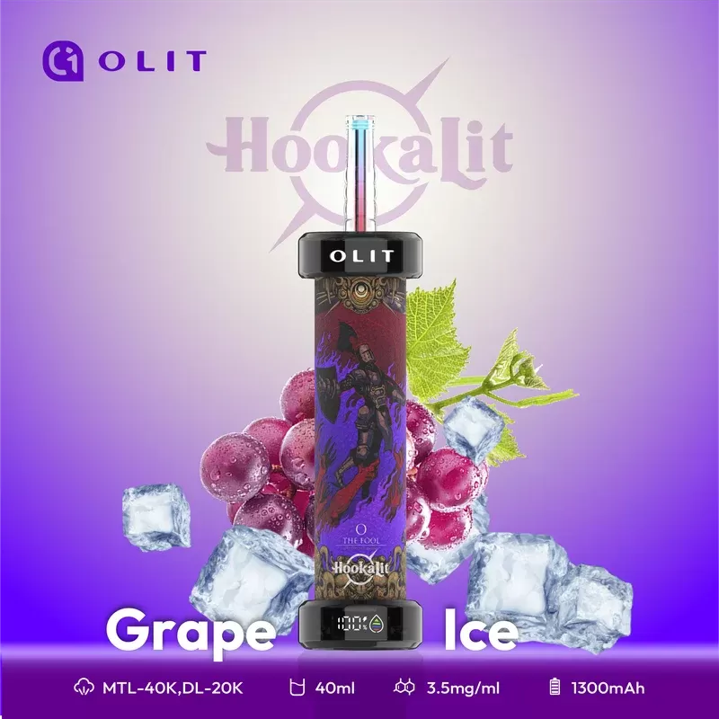 Grape Ice – Olit 40K Hookah - Vape Store