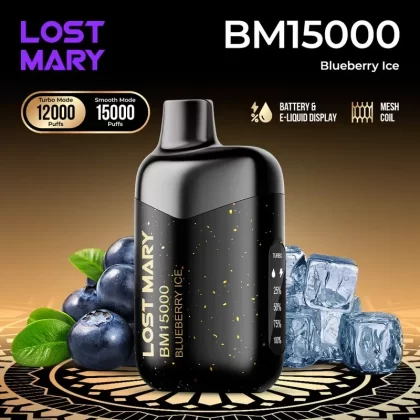 LOST MARY BM15000 Blueberry Ice