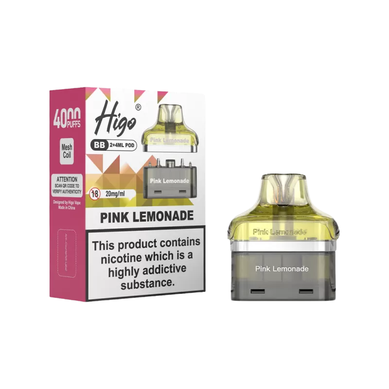 Higo BB 4000 Refill Pack - Grape - Ecigwizard - Image 3