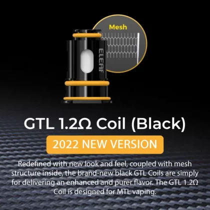 Eleaf GTL replacement coils - 0.4ohm (20-30w) / 1pc, 0.8ohm (12-18w) / 1pc