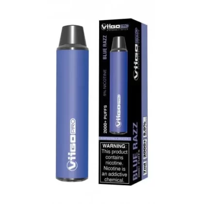 Viigo Disposable – Blue Razz [2000 puffs] (CLEARANCE)