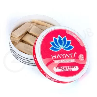 Hayati Strawberry Lychee Nicotine Pouches - Ecigpremium